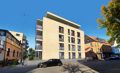 Wohnung zur Miete - Neubau 846 € 2 Zimmer 56,2 m² frei ab 16.06.2025 Holzgrundsztraße 26 Kornwestheim Kornwestheim 70806