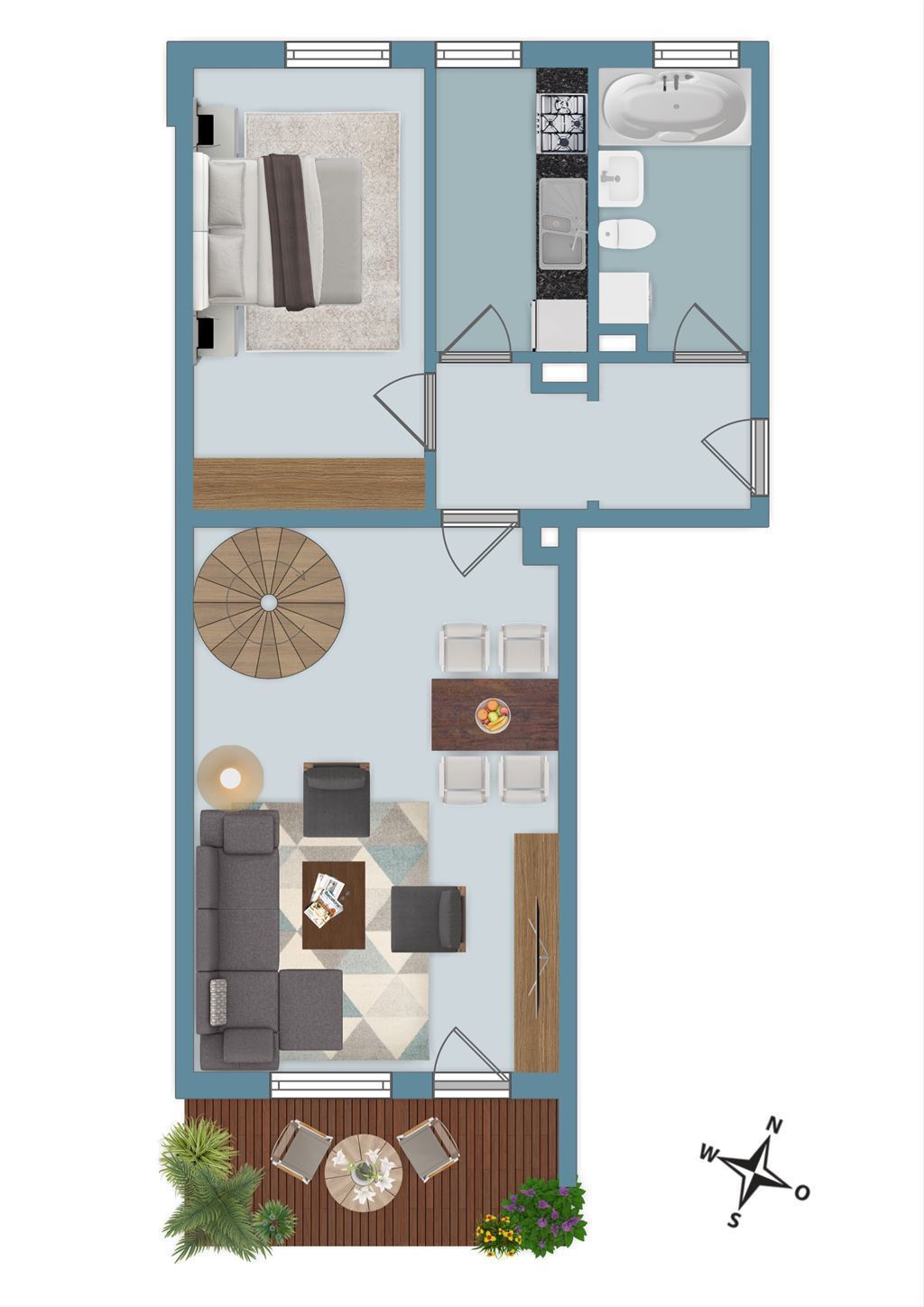 Maisonette zum Kauf 399.000 € 2 Zimmer 70 m²<br/>Wohnfläche Gilching Gilching 82205