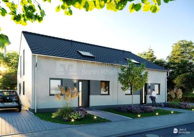 Doppelhaushälfte zum Kauf - Neubau 522.500 € 5 Zimmer 126 m² 648 m² Grundstück Etzenbacher Weg Schönenberg Ruppichteroth 53809