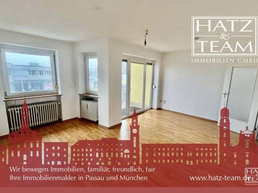 Wohnung zur Miete 550 € 2 Zimmer 65 m² 2. Geschoss Haidenhof-Nord Passau 94036