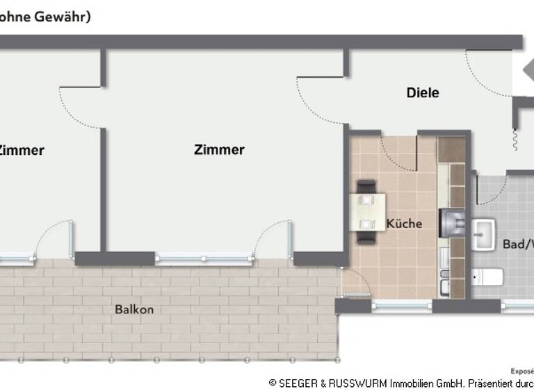 Wohnung zum Kauf 135.000 € 2 Zimmer 60 m²<br/>Wohnfläche EG<br/>Geschoss Rotensol Bad Herrenalb 76332