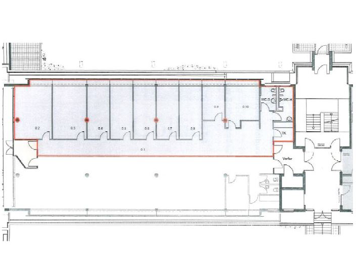 Bürogebäude zur Miete 15,85 € 260 m²<br/>Bürofläche ab 260 m²<br/>Teilbarkeit Harburg Hamburg 21079