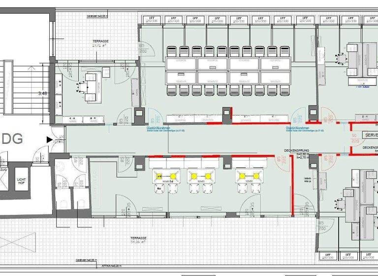Büro zur Miete 17 € 5 Zimmer Wien 1040