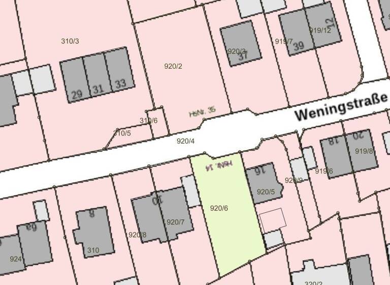 Grundstück zum Kauf 292.000 € 455 m² Grundstück Wening Str. 14 Geisenfeld 85290