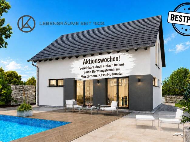 Einfamilienhaus zum Kauf provisionsfrei 317.877 € 5 Zimmer 106 m² 576 m² Grundstück Obersuhl Wildeck 36208