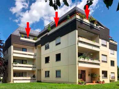 Penthouse zur Miete 940 € 3,5 Zimmer 121,4 m² frei ab 01.09.2025 Kantstraße 22 Trossingen Trossingen 78647