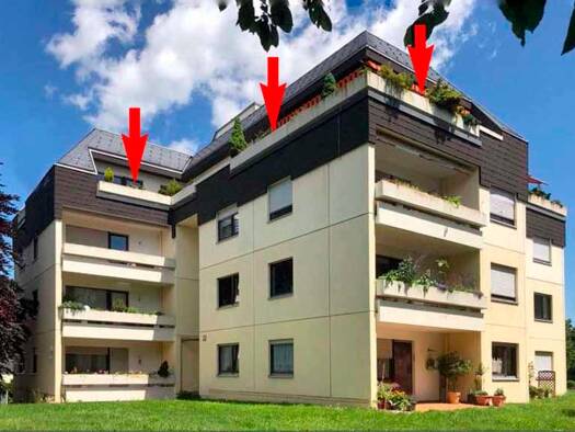 Penthouse zur Miete 940 € 3,5 Zimmer 121,4 m² frei ab 01.09.2025 Kantstraße 22 Trossingen Trossingen 78647