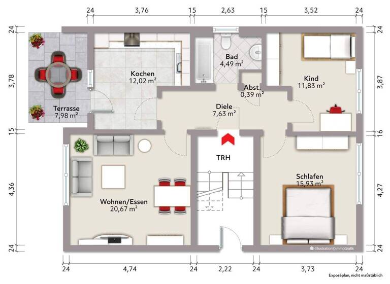 Mehrfamilienhaus zum Kauf 375.000 € 6 Zimmer 146 m² 947 m² Grundstück Nette Dortmund 44359