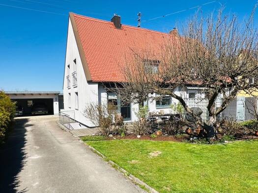 Doppelhaushälfte zum Kauf 475.000 € 5 Zimmer 100 m² 540 m² Grundstück frei ab 31.05.2026 Straßberg Bobingen 86399