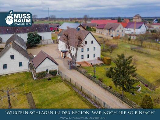 Einfamilienhaus zum Kauf 185.000 € 9 Zimmer 171 m² 4.010 m² Grundstück Mittelweg 8 Saxdorf Uebigau-Wahrenbrück 04895