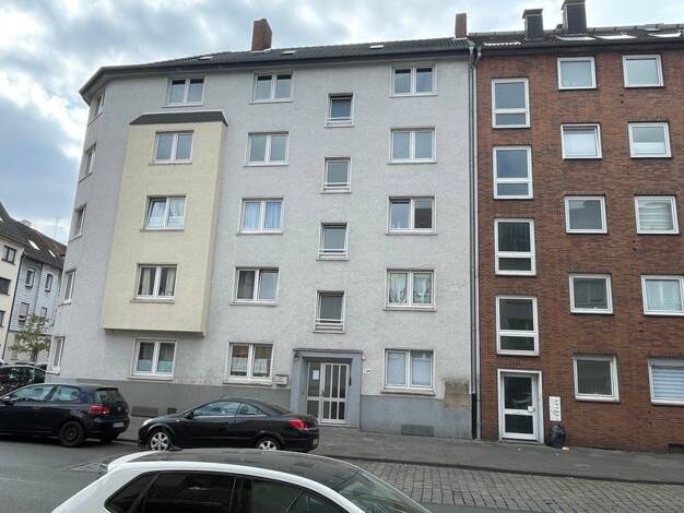 Wohnung zur Miete 353 € 2 Zimmer 44,1 m² Dachgeschoss frei ab 30.08.2025 Neudorfer Str. 134 Neudorf-Süd Duisburg 47057