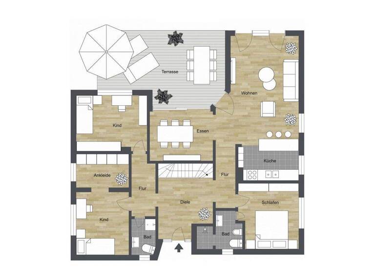 Bungalow zum Kauf 648.500 € 6 Zimmer 167 m² 1.094 m² Grundstück Stieghorst Bielefeld 33605