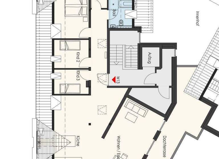 Penthouse zum Kauf 5 Zimmer 130 m² Leinhausen Hannover 30419