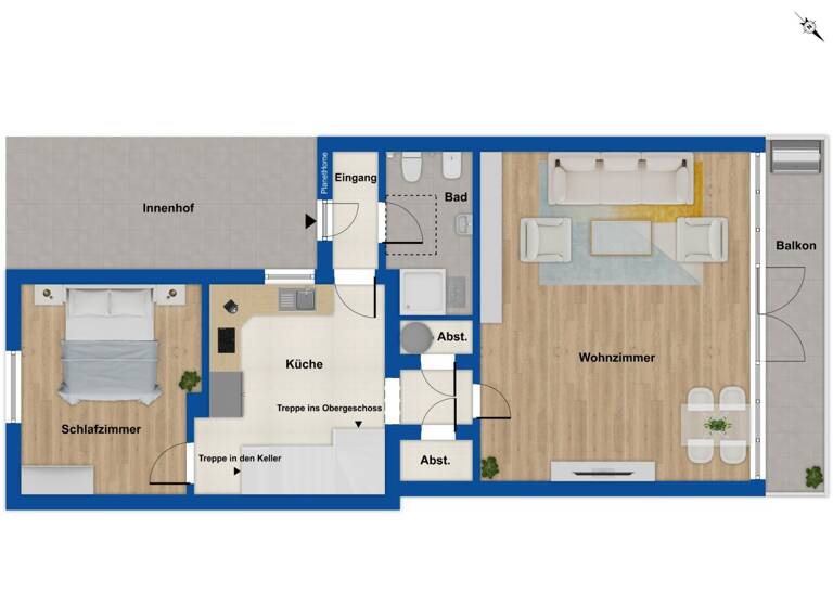 Reihenmittelhaus zum Kauf 165.000 € 3 Zimmer 94 m² 363 m² Grundstück Stör Neumünster 24539