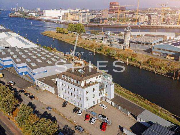 Wohn- und Geschäftshaus zum Kauf als Kapitalanlage geeignet 1.700.000 € 1.918 m² 2.109 m² Grundstück teilbar ab 1.918 m² Hohentorshafen Bremen 28197