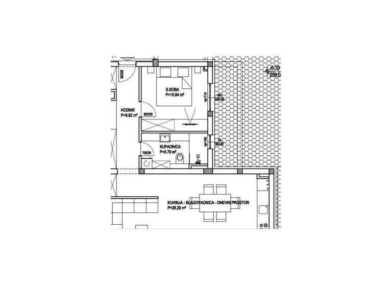 Studio zum Kauf 204.000 € 1 Zimmer 62 m² Split