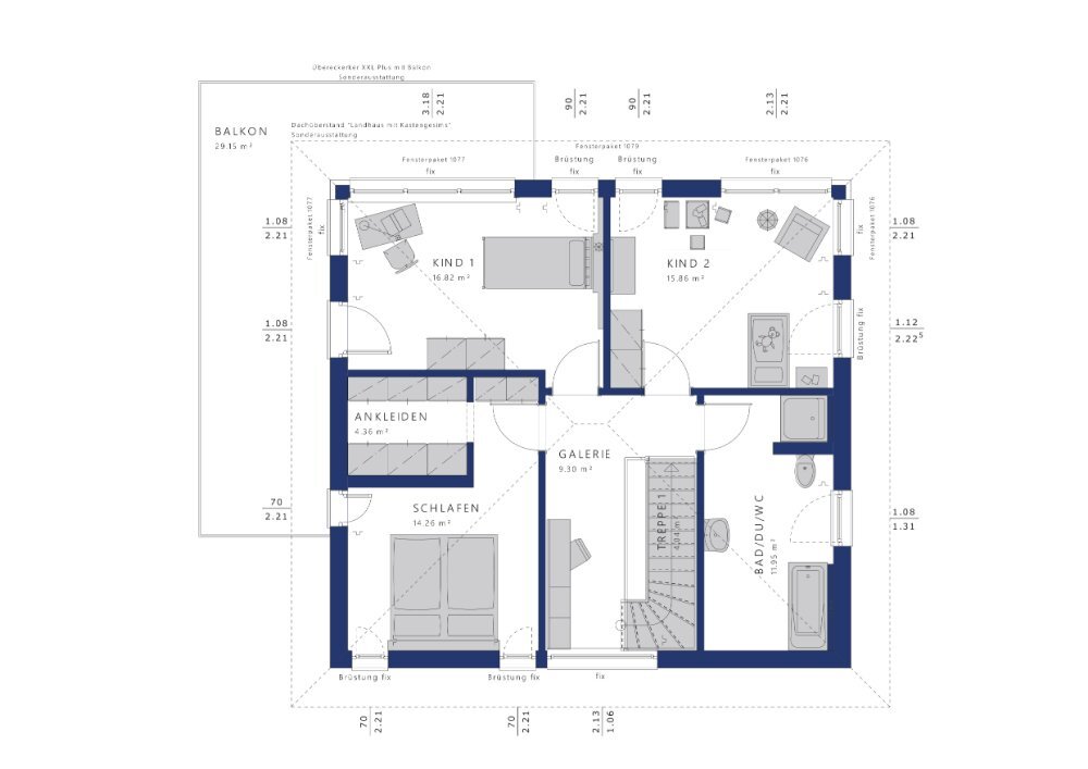 Einfamilienhaus zum Kauf provisionsfrei 658.918 € 4 Zimmer 155 m²<br/>Wohnfläche 500 m²<br/>Grundstück Liebertwolkwitz Leipzig 04288