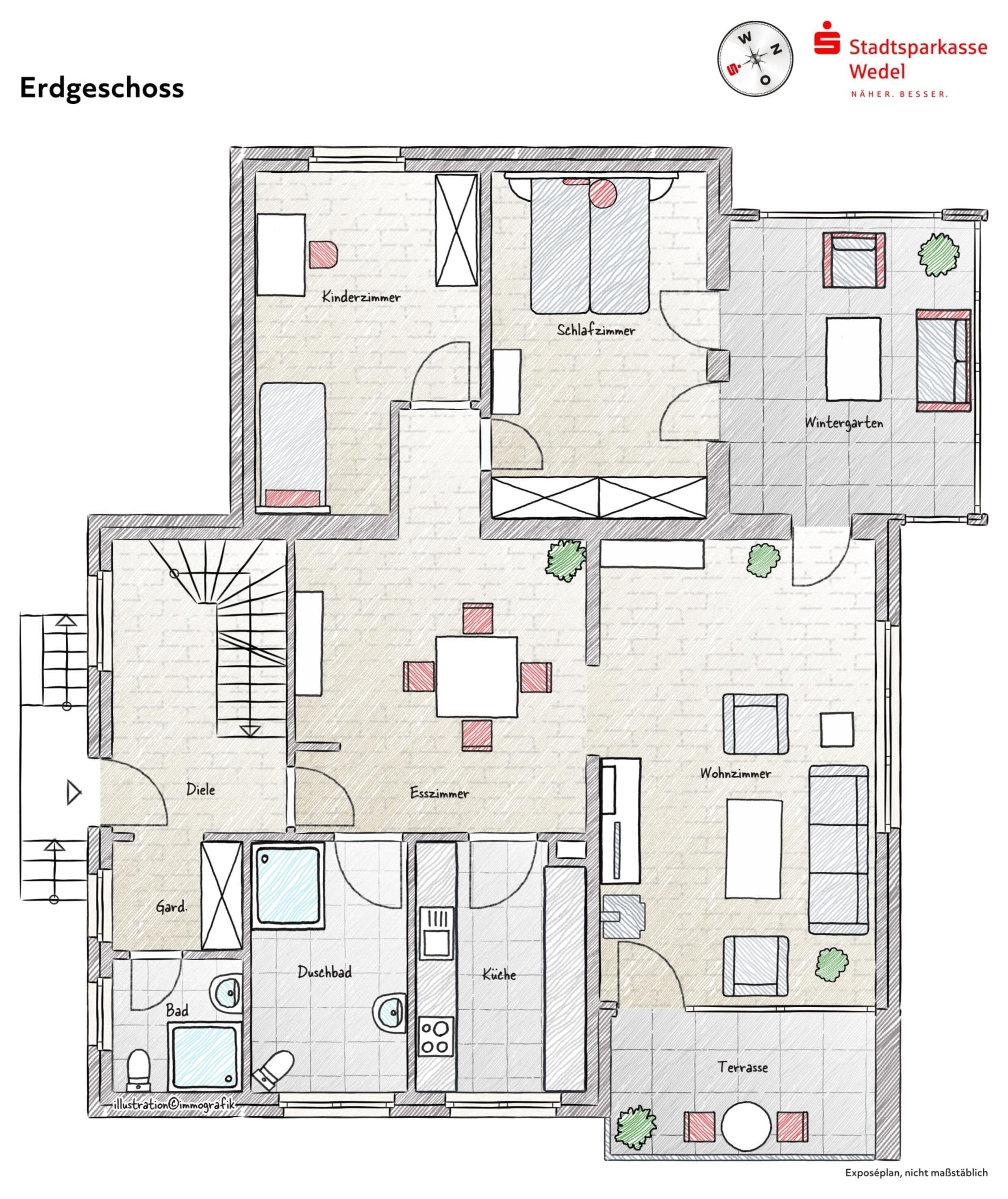 Mehrfamilienhaus zum Kauf 499.000 € 6 Zimmer 193 m²<br/>Wohnfläche 424 m²<br/>Grundstück Wahlbezirk 019 Pinneberg 25421