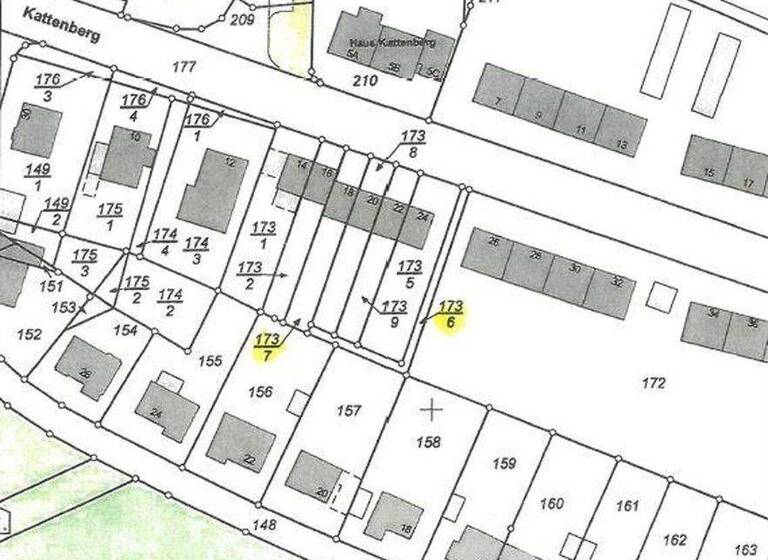 Reihenmittelhaus zum Kauf provisionsfrei 195.000 € 4 Zimmer 87 m² 295 m² Grundstück Kattenberg Goslar 38640