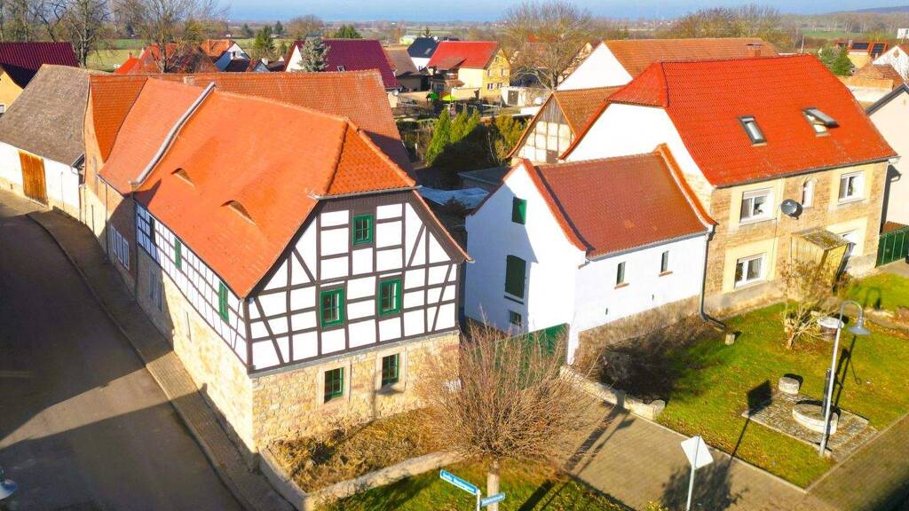Bauernhaus zur Miete 1.000 € 1 Zimmer 165 m² 360 m² Grundstück Donndorf 06571