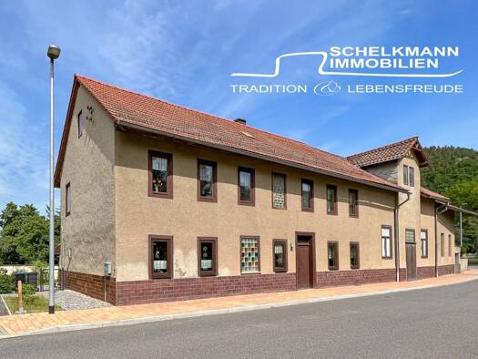 Haus zum Kauf 149.000 € 7 Zimmer 168,4 m² 640 m² Grundstück Florian- Geyer- Straße 69 Saalfeld Saalfeld/Saale / Remschütz 07318