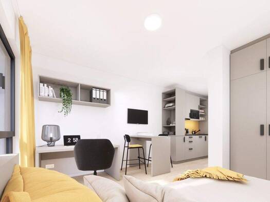 Wohnung zum Kauf provisionsfrei 155.000 € 1 Zimmer 23,2 m² 2. Geschoss Marburg 35039