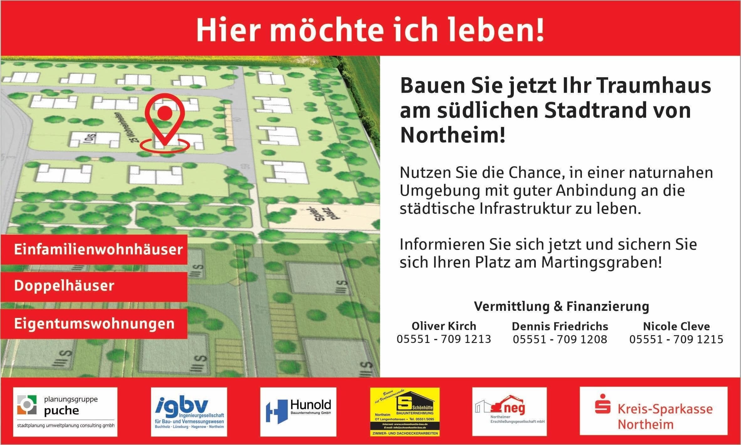 Grundstück zum Kauf provisionsfrei 135.720 € 696 m²<br/>Grundstück Northeim Northeim 37154