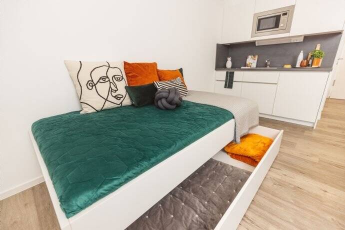 Schönes 1-Zimmer-Apartment in toller Community – Schulenburger Landstraße 114, 30165 Hannover – Vorschaubild 3