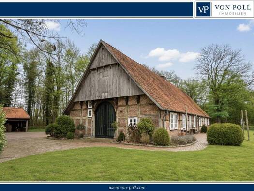 Einfamilienhaus zum Kauf 720.000 € 7 Zimmer 260 m² 10.649 m² Grundstück Grönloh Badbergen / Grönloh 49635