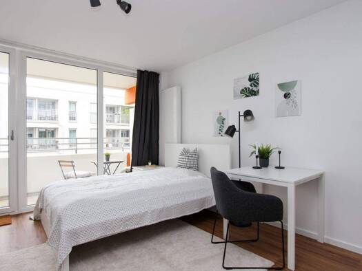 Studio zur Miete 1.445 € 1 Zimmer 26,1 m² 4. Geschoss frei ab 01.04.2026 Leopoldstraße 206 Schwabing-Freimann München 80804