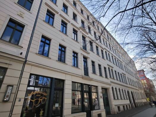 Studio zur Miete 450 € 1 Zimmer 44,1 m² EG frei ab 01.05.2026 Waldstraße 22 (HH) Zentrum-Nordwest Leipzig 04105