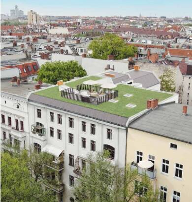 Terrassenwohnung zum Kauf 808.500 € 6 Zimmer 280 m² Dachgeschoss frei ab sofort Charlottenburg Berlin 14057