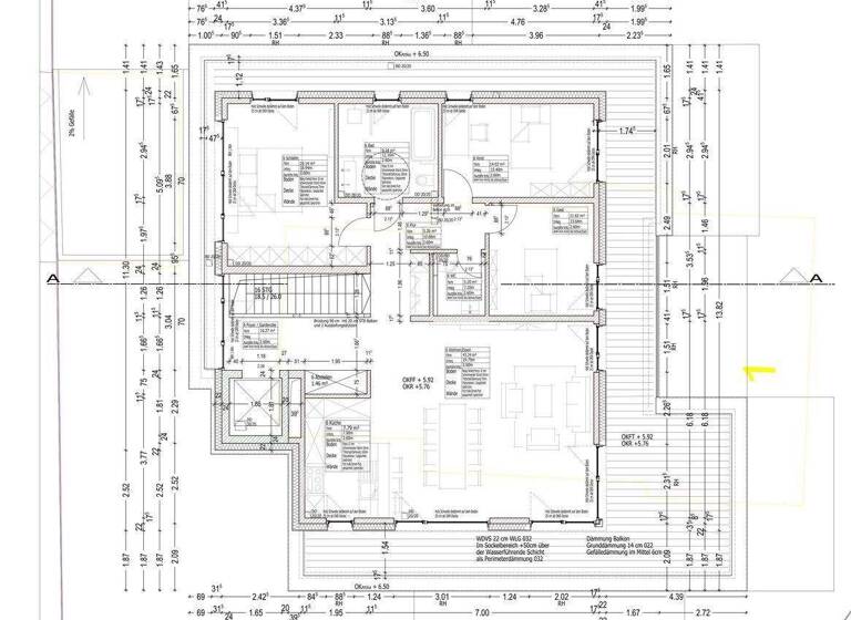 Penthouse zur Miete - Erstbezug 1.700 € 4 Zimmer 163 m² 2. Geschoss Altenmelle Melle 49324