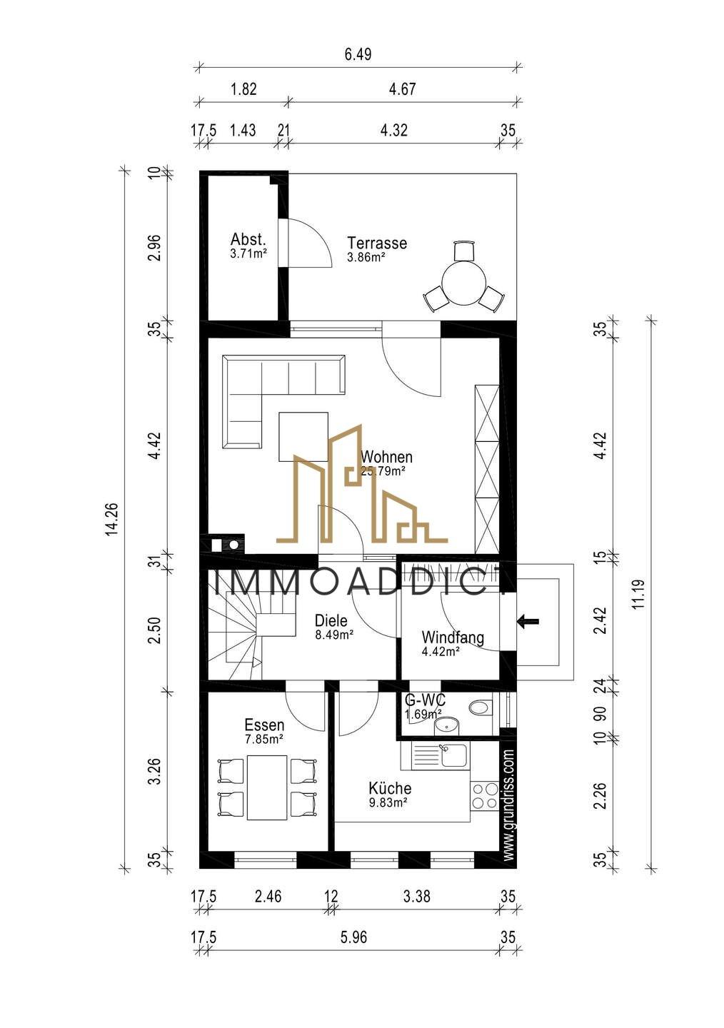 Doppelhaushälfte zum Kauf 275.000 € 5 Zimmer 112,7 m²<br/>Wohnfläche Neuruppin Neuruppin 16816