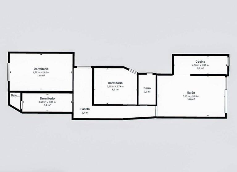 Wohnung zum Kauf 375.000 € 3 Zimmer 78 m² PALMA DE MALLORCA 07007