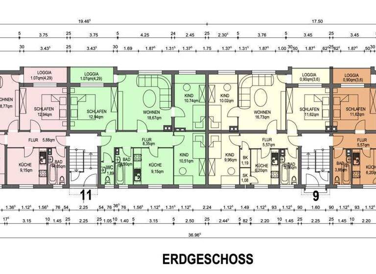 Mehrfamilienhaus zum Kauf 1.385.000 € 42 Zimmer 811 m² 2.000 m² Grundstück Dillenburg 35683
