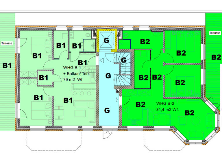 Wohnung zum Kauf 448.000 € 3 Zimmer 79 m² EG Eutin 23701