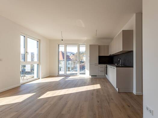 Wohnung zur Miete - Erstbezug 1.199 € 3 Zimmer 76,8 m² frei ab sofort Zwätzen Jena 07743