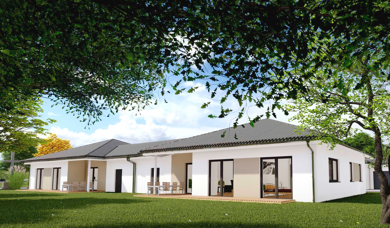 Bungalow zum Kauf - Neubau provisionsfrei 3 Zimmer 98 m² Arnstein Arnstein 97450