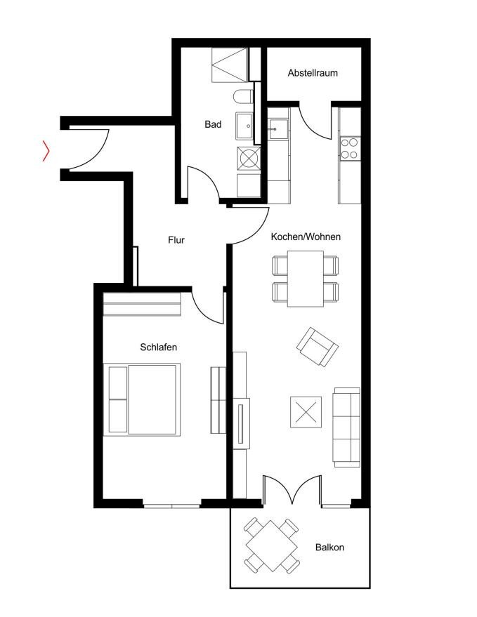 Studio zur Miete 1.420 € 2 Zimmer 73 m²<br/>Wohnfläche Heinrich-Hertz-Straße 4 Siemensstadt Berlin 13629