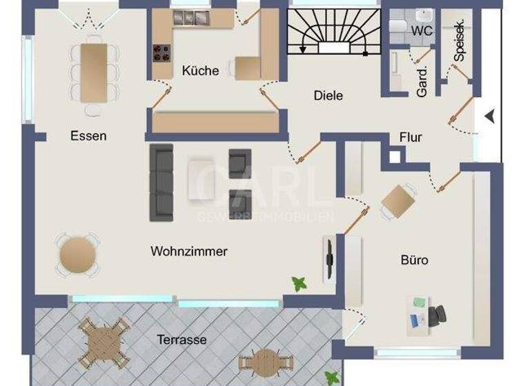 Einfamilienhaus zum Kauf 595.000 € 7 Zimmer 172,9 m² 416 m² Grundstück Flein 74223