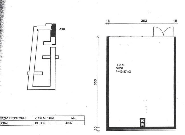 Ladenfläche zum Kauf 112.095 € 1 Zimmer Gornji grad - Medvescak