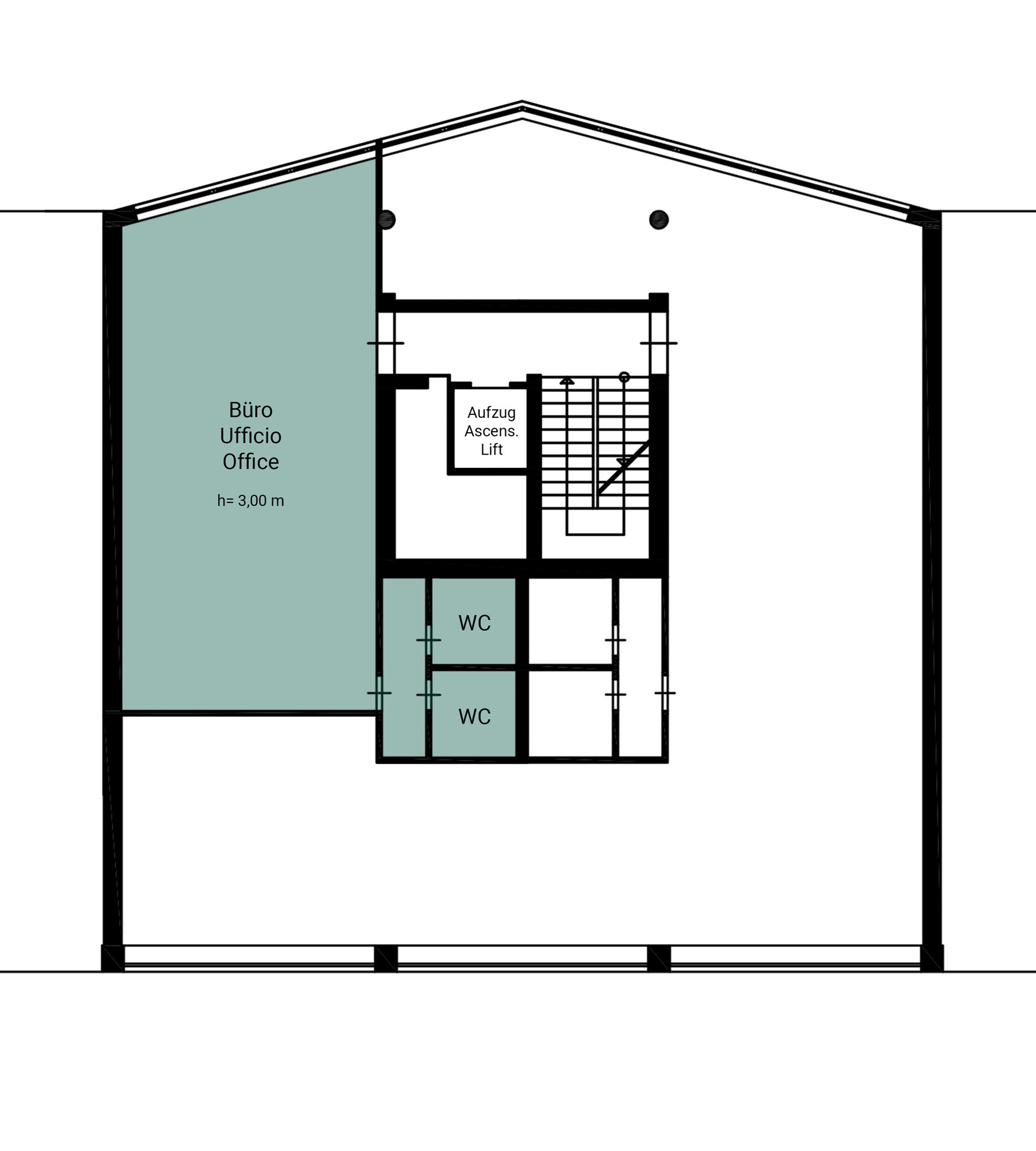 Büro-/Praxisfläche zur Miete 500 € Gewerbezone Kalten Keller 1 Barbian 39040