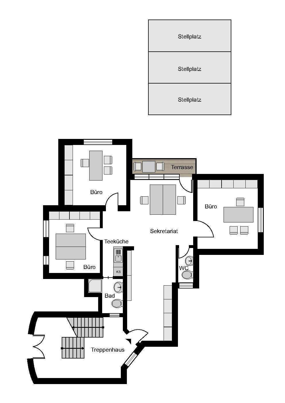 Bürofläche zum Kauf 170.000 € 103,7 m²<br/>Bürofläche Grumme Bochum 44791