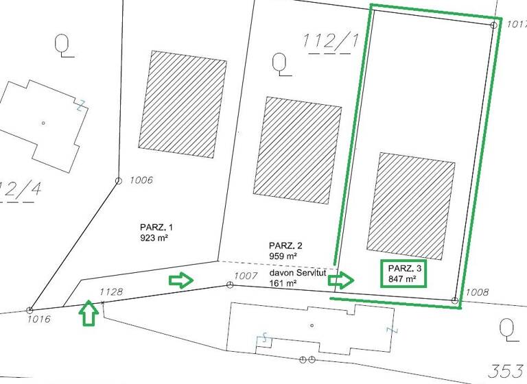 Grundstück zum Kauf 395.000 € 856 m² Grundstück Weissenbacher Straße Sparbach 2393