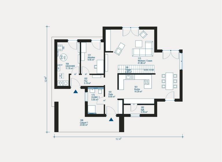 Mehrfamilienhaus zum Kauf 980.000 € 5 Zimmer 218 m² 300 m² Grundstück Rheinau Mannheim 68219