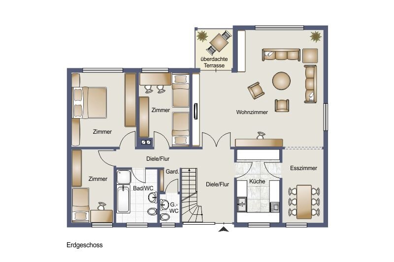 Einfamilienhaus zum Kauf 649.000 € 5 Zimmer 169,8 m²<br/>Wohnfläche 540 m²<br/>Grundstück Langenhain Hofheim am Taunus 65719