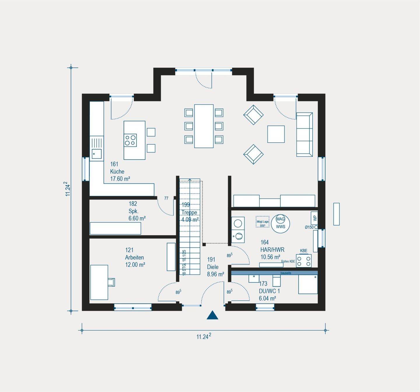 Immobilie in Merchweiler - Ihr Traumhaus in Merchweiler - Individuell geplant, hochwertig gebaut - Bild 3