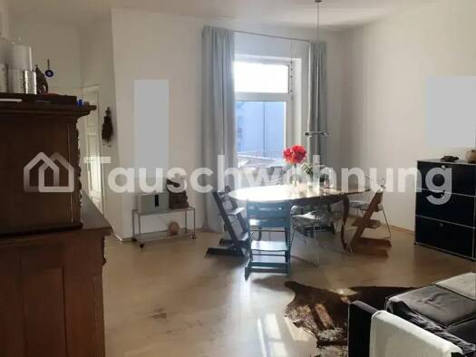 Wohnung zur Miete Tauschwohnung 1.300 € 3 Zimmer 83 m² 4. Geschoss Sachsenhausen Frankfurt am Main 60594