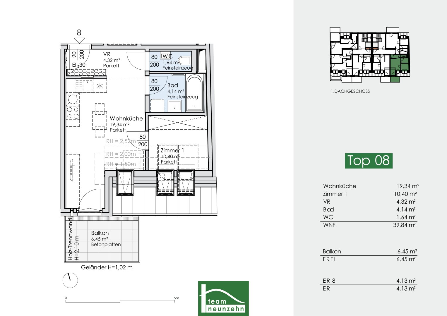 Wohnung zum Kauf provisionsfrei 215.910 € 2 Zimmer 39,5 m²<br/>Wohnfläche 4.<br/>Geschoss Gartenheimstraße 45-47 Wien 1220